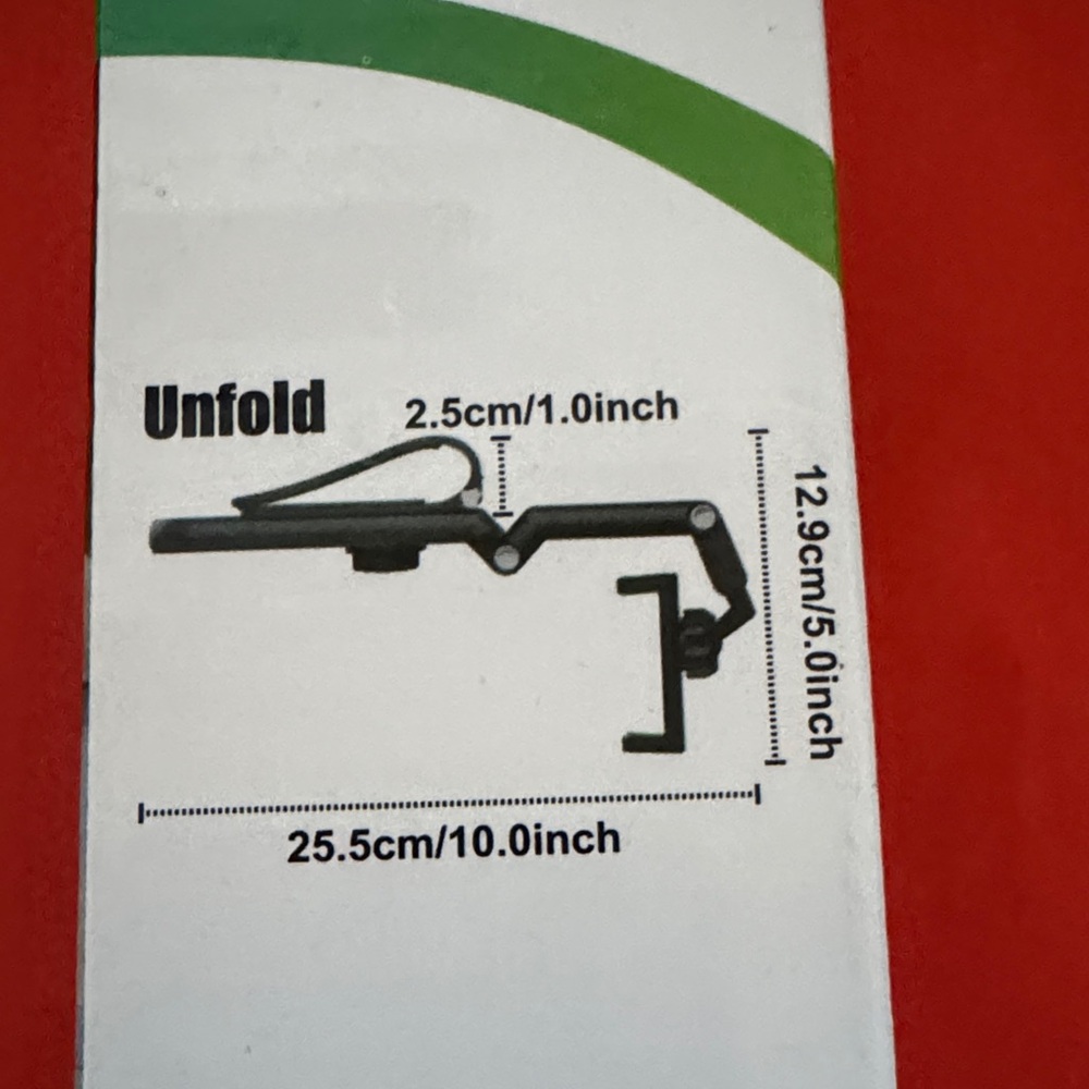 Green Sun Visor Phone Mount NEW IN BOX NEVER OPENED - Picture 3 of 6